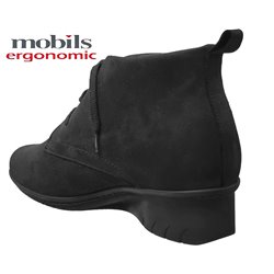 MOBILS de Mephisto Femme Bottine GABRIELLA Noir nubuck 28919