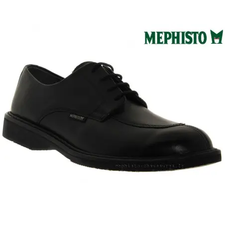 MEPHISTO Homme Lacet MIKE Noir cuir 29813