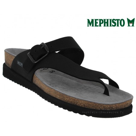 HELEN Noir nubuck 39(fr) tong 30553