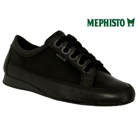 BRETTA Noir cuir 6.5(eur) 40(fr) lacets 30796