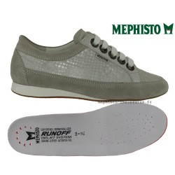 BRETTA Gris clair cuir 6.5(eur) 40(fr) lacets 30852