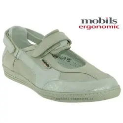 HUBRINA Blanc nubuck 7(eur) 40.7(fr) ballerine 32380