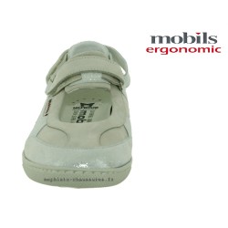HUBRINA Blanc nubuck 7(eur) 40.7(fr) ballerine 32382