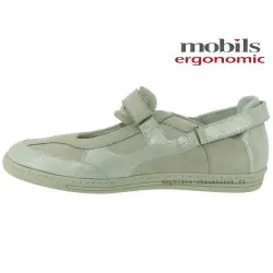 HUBRINA Blanc nubuck 7(eur) 40.7(fr) ballerine 32384