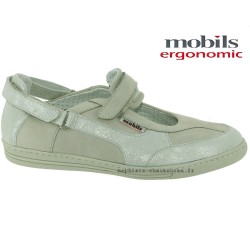 HUBRINA Blanc nubuck 7(eur) 40.7(fr) ballerine 32388