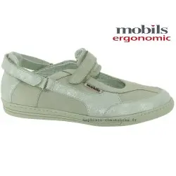 HUBRINA Blanc nubuck 7(eur) 40.7(fr) ballerine 32388