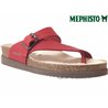 HELEN Rouge cuir :42 (fr) Tong 33676