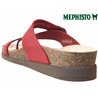 HELEN Rouge cuir :42 (fr) Tong 33679