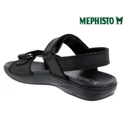 SIMON Noir cuir 45 (fr) Sandale 35049