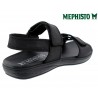 SIMON Noir cuir 45 (fr) Sandale 35051