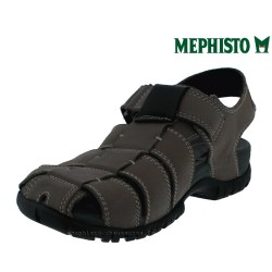 BASILE Gris cuir 47 (fr) Sandale 35209