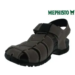 BASILE Gris cuir 47 (fr) Sandale 35209