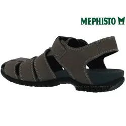 BASILE Gris cuir 47 (fr) Sandale 35211