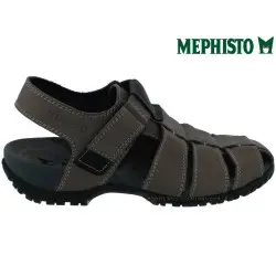 BASILE Gris cuir 47 (fr) Sandale 35214