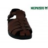 SAM GRAIN Marron moyen cuir 47 (fr) Sandale 35496