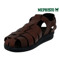 SAM GRAIN Marron moyen cuir 47 (fr) Sandale 35497