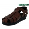 SAM GRAIN Marron moyen cuir 47 (fr) Sandale 35497