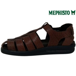 SAM GRAIN Marron moyen cuir 47 (fr) Sandale 35498