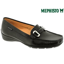 NATALA Noir cuir lisse 6.5(eur) 40(fr) mocassin 37744