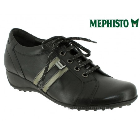 LUISA Noir cuir 6.5(eur) 40(fr) lacets 38086