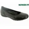 EMILIE Noir cuir 8(eur) 42(fr) ballerine 38302