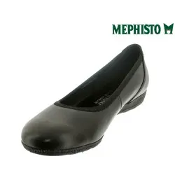 EMILIE Noir cuir 8(eur) 42(fr) ballerine 38305