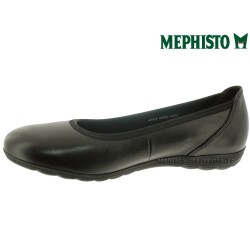 EMILIE Noir cuir 8(eur) 42(fr) ballerine 38306