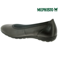 EMILIE Noir cuir 8(eur) 42(fr) ballerine 38307