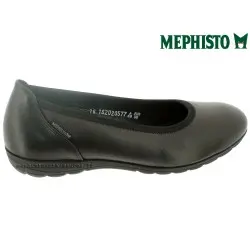 EMILIE Noir cuir 8(eur) 42(fr) ballerine 38310