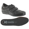 JENNA Noir cuir mocassin 38602