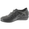 JENNA Noir cuir mocassin 38603