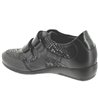 JENNA Noir cuir mocassin 38604