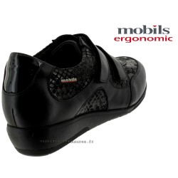 JENNA Noir cuir mocassin 38605