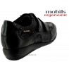 JENNA Noir cuir mocassin 38605