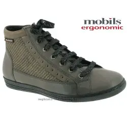 Huguette Gris cuir bottillon 38771