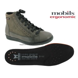 Huguette Gris cuir bottillon 38773