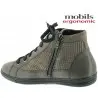 Huguette Gris cuir bottillon 38775