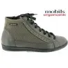 Huguette Gris cuir bottillon 38777