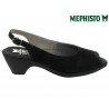 Mephisto Magdalena Noir cuir nu-pied 42153