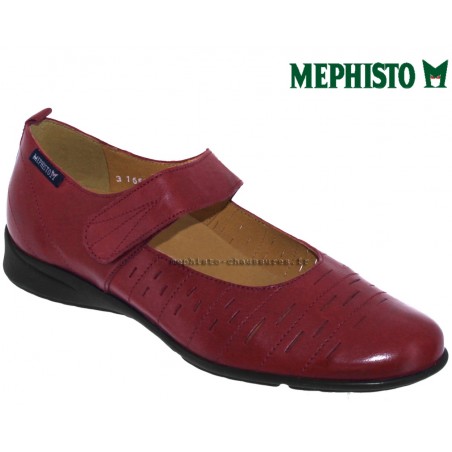 Mephisto Valerina perf Bordeaux cuir mary-jane 42154