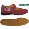 Mephisto Valerina perf Bordeaux cuir mary-jane 42156