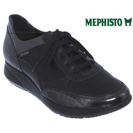 Mephisto DIANE Noir cuir lacets 43046
