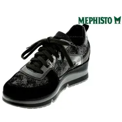 Mephisto Vicky Noir cuir basket-mode 43266