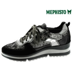 Mephisto Vicky Noir cuir basket-mode 43267