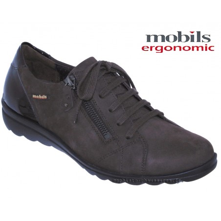 Mobils Camilia Marron nubuck lacets 43892