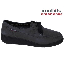 Mobils Nella Gris nubuck lacets 43967