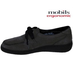 Mobils Nella Gris nubuck lacets 43970