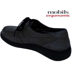 Mobils Nella Gris nubuck lacets 43971