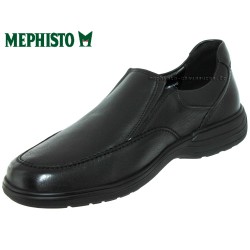 Mephisto Davy Noir cuir mocassin 44362