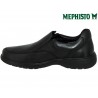 Mephisto Davy Noir cuir mocassin 44363